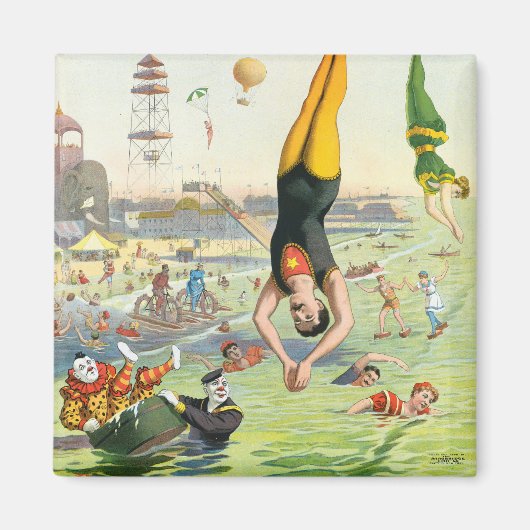 Der große Wasserkarneval der Coney Island Magnet (Vorne)