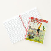 Der große Wasserkarneval der Coney Island Notizblock (Innenseite)