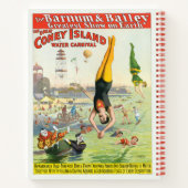 Der große Wasserkarneval der Coney Island Notizblock (Rückseite)