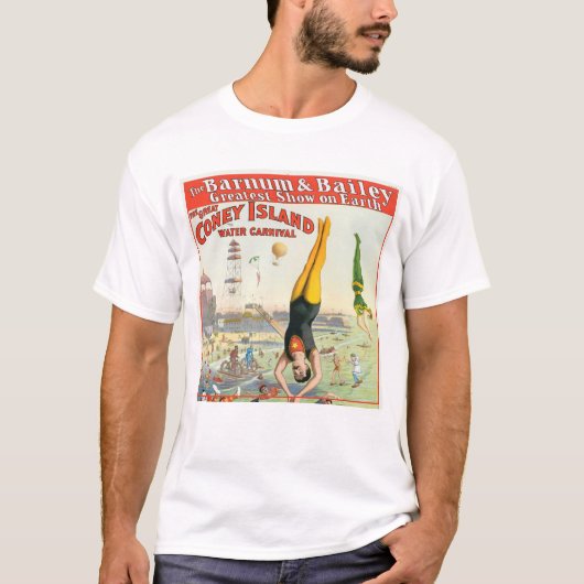 Der große Wasserkarneval der Coney Island T-Shirt (Vorderseite)