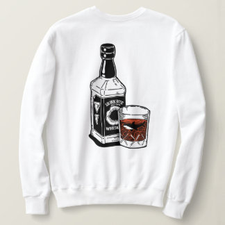 Der große weiße Jack Daniels Sweatshirt