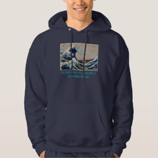Der große Welle Hoodie