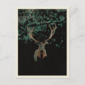 Der große Wendepunkt im Wald Postkarte (Vorderseite)