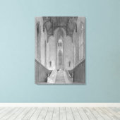 Der große Western, der zum Grand Saloon führt Leinwanddruck (Insitu (Holzboden))