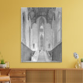 Der große Western, der zum Grand Saloon führt Leinwanddruck (Insitu (Wohnzimmer))