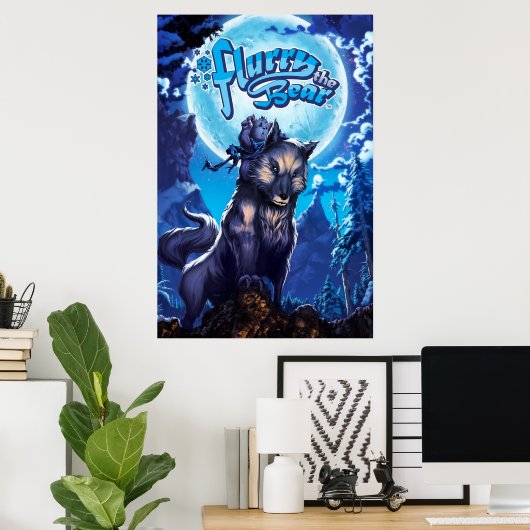 Der große Wunsch Poster (Heimbüro)