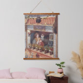 Der große Zauberer Wandteppich Mit Holzrahmen (Schlafzimmer)