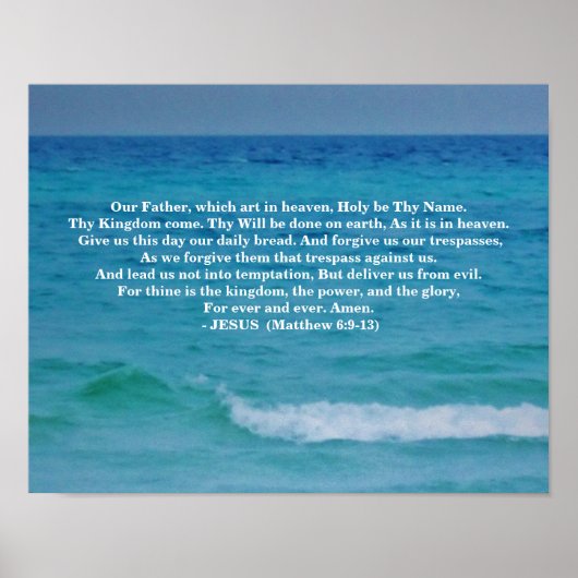 DER GRÖSSERE PRAYER POSTER (Vorne)