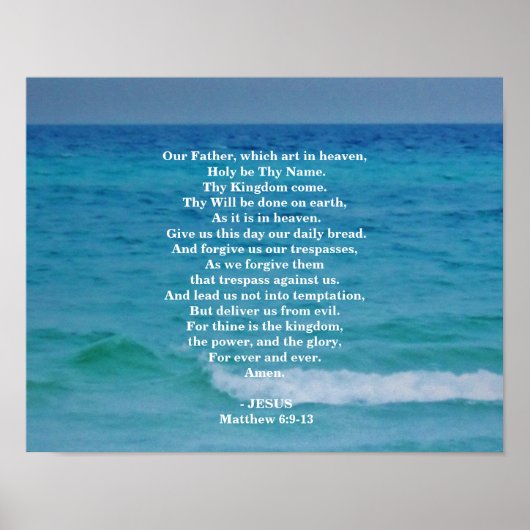 DER GRÖSSERE PRAYER POSTER (Vorne)