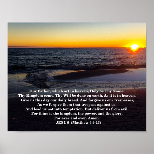 DER GRÖSSERE PRAYER POSTER (Vorne)