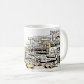 Der größere Vorstadtstreifen Kaffeetasse (VorderseiteRechts)