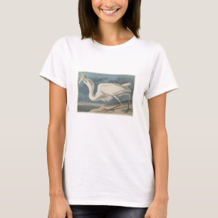 Der großes Weiß-Reiher T-Shirt