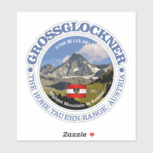 Der Großglockner Aufkleber
