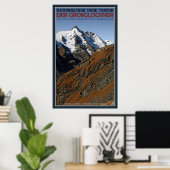 Der Großglockner Poster (Heimbüro)