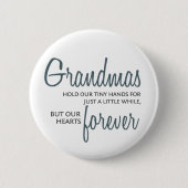 Der Großmütter Blau für immer Button (Vorderseite)