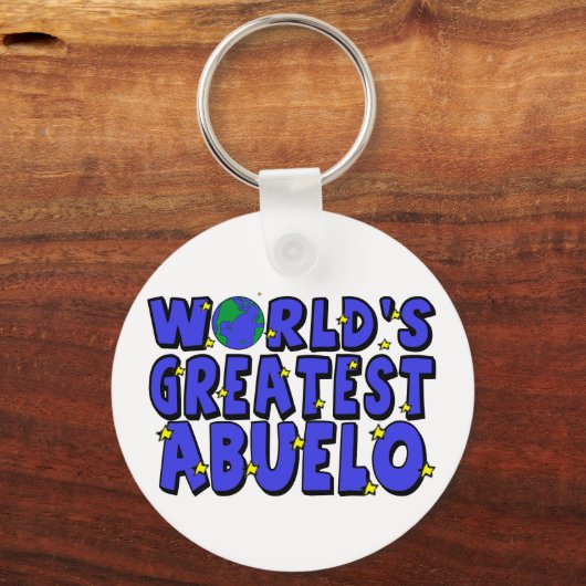 Der größte Abuelo der Welt Schlüsselanhänger (Vorderseite)