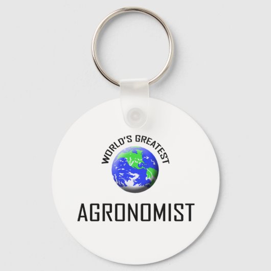 Der größte Agronomist der Welt Schlüsselanhänger (Vorderseite)