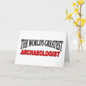 Der größte Archäologe der Welt Karte (Gelbe Blume)