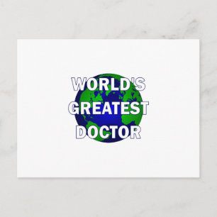 Der größte Arzt der Welt Postkarte