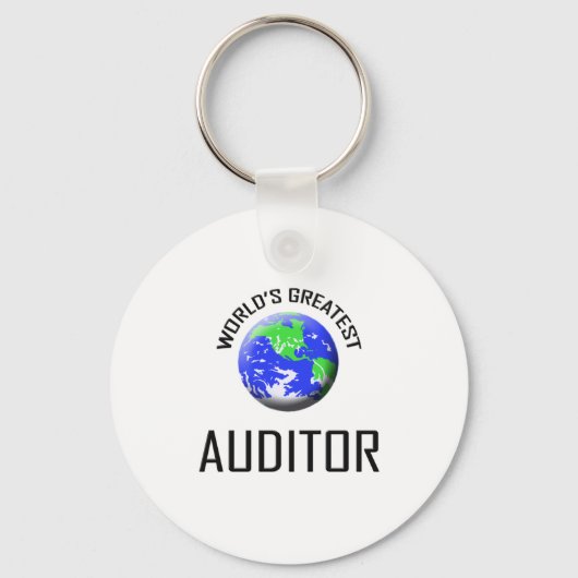 Der größte Auditor der Welt Schlüsselanhänger (Vorderseite)