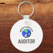 Der größte Auditor der Welt Schlüsselanhänger (Vorderseite)