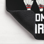 Der größte Badminton-Partner der Welt - Cool Badmi Mousepad (Ecke)