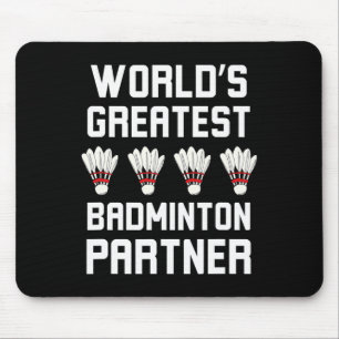 Der größte Badminton-Partner der Welt - Cool Badmi Mousepad