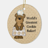 Der größte Bakerbär der Welt Keramik Ornament (Links)