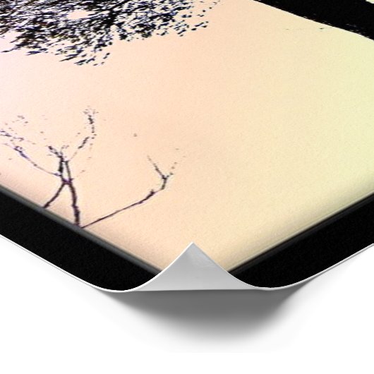 Der größte Baum Poster (Ecke)