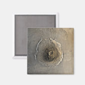 Der größte bekannte Vulkan im Sonnensystem Magnet (Vorderseite/Rückseite)