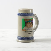 Der größte betrunkene Stein der Welt Bierglas (VorderseiteRechts)