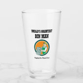 Der größte BIN-Mensch der Welt Behalte unseren Pla Glas (Vorderseite)