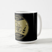 Der größte Boss der Welt Kaffeetasse (VorderseiteRechts)