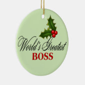 Der größte Boss der Welt Keramikornament (Rechts)