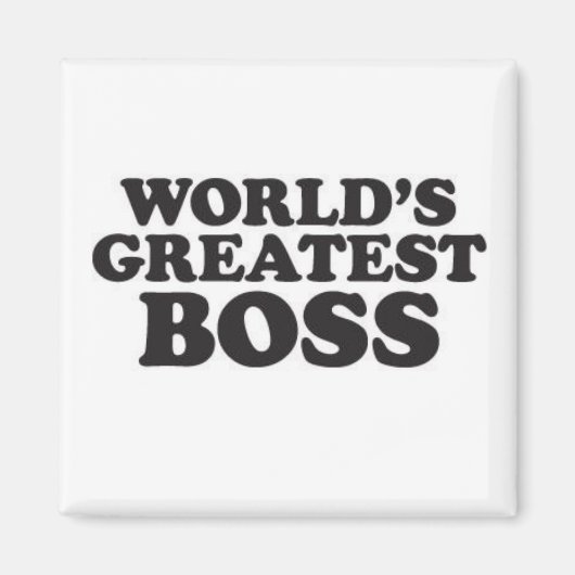 Der größte Boss der Welt Magnet (Vorne)