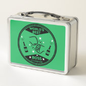 Der größte Boss der Welt Metall Brotdose (Rückseite)