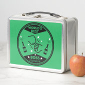 Der größte Boss der Welt Metall Brotdose (Beispiel)