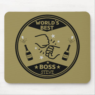 Der größte Boss der Welt Mousepad