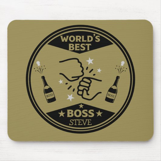Der größte Boss der Welt Mousepad (Vorne)