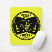 Der größte Boss der Welt Mousepad (Mit Mouse)