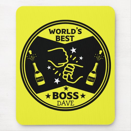 Der größte Boss der Welt Mousepad (Vorne)