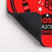 Der größte Boss der Welt Mousepad (Ecke)