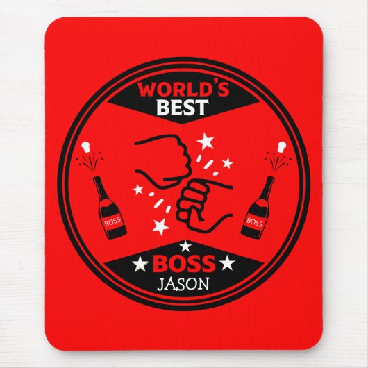 Der größte Boss der Welt Mousepad (Vorne)