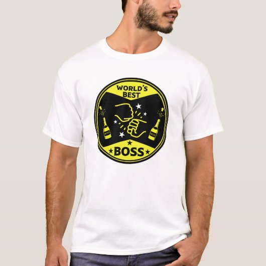 Der größte Boss der Welt T-Shirt (Vorderseite)
