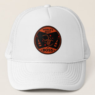 Der größte Boss der Welt Truckerkappe