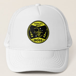 Der größte Boss der Welt Truckerkappe