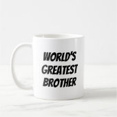 Der größte Bruder der Welt Kaffeetasse (Links)