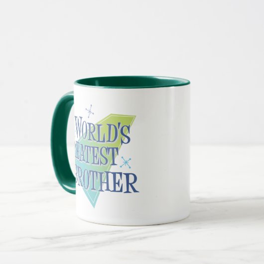 Der größte Bruder der Welt Tasse (Vorderseite Links)