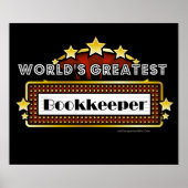 Der größte Buchhalter der Welt Poster (Vorne)
