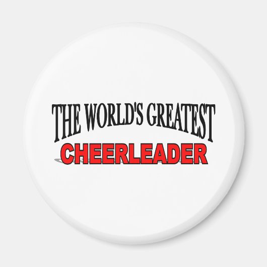 Der größte Cheerleader der Welt Magnet (Vorne)
